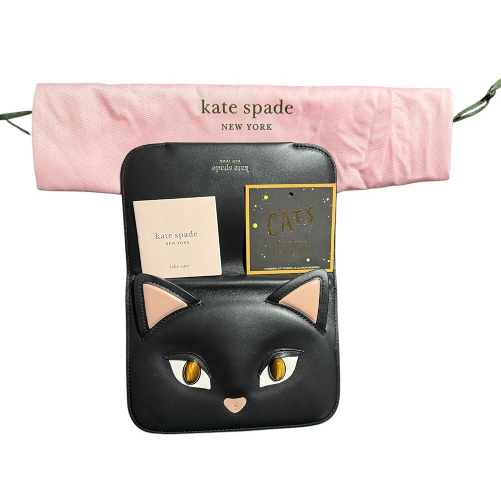 Kate Spade x CATS the Musical Limited Edition Black Cat Clutch